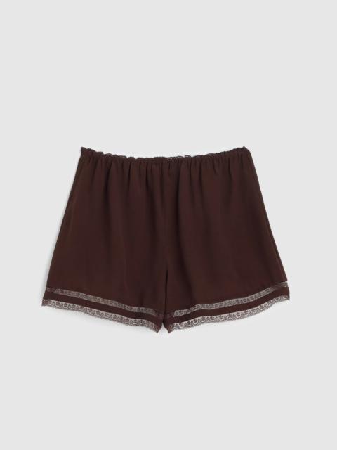 Madewell Lace-Trim Pull-On Shorts