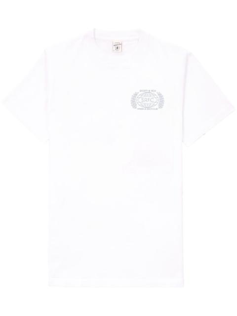 Sporty & Rich S.R.F.C logo-print T-shirt