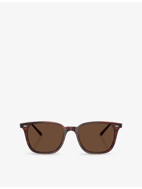 Oliver Peoples OV5614SU Laedin Square-Frame Acetate Sunglasses