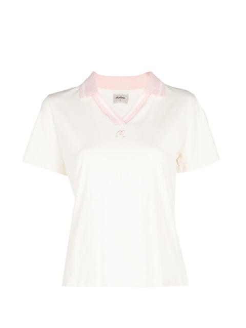 malbon Carlota polo-collar T-shirt