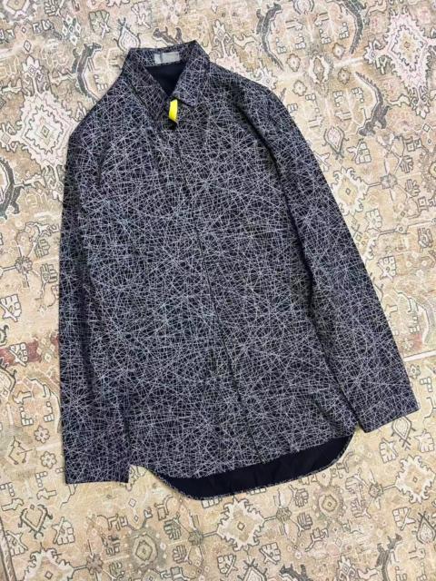 Dior Dior Homme Line Graffiti Long Sleeve Shirt