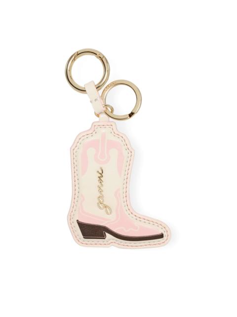 GANNI Western Boot keyring