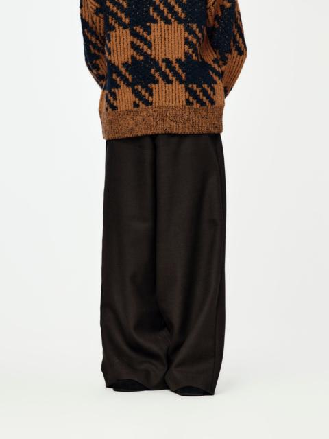 Dries Van Noten PENNINES 2058 M.W. PANTS (DARK BROWN)