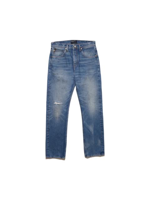 Enfants Riches Déprimés Enfants Riches Deprimes Straight Leg 'Antique' Denim (Medium Blue)