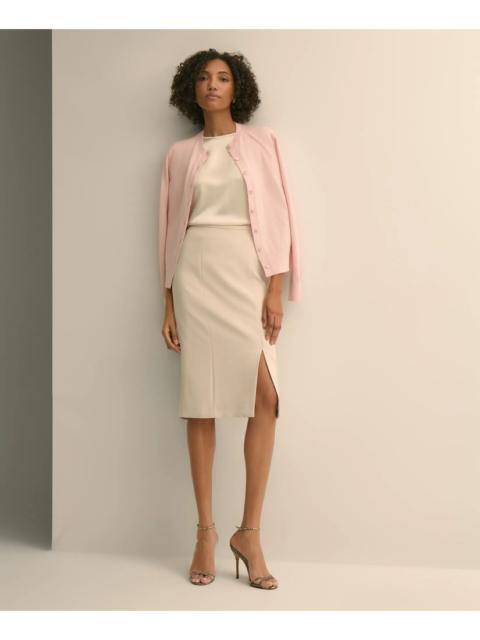 Brooks Brothers Crepe Pencil Skirt