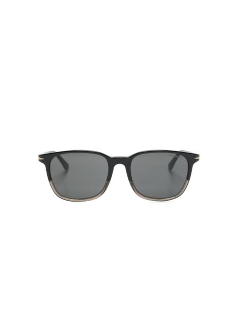 Montblanc two-tone square-frame sunglasses