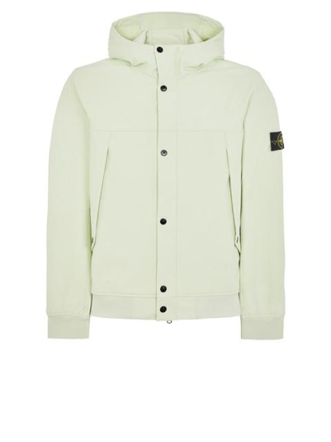 Stone Island 40227 LIGHT SOFT SHELL-R_e.dye® TECHNOLOGY IN RECYCLED POLYESTER PISTACHIO GREEN