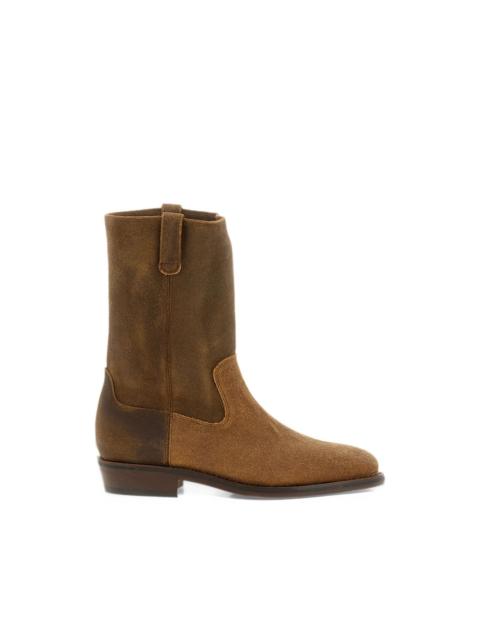 SEBAGO Rodeo panelled suede boots