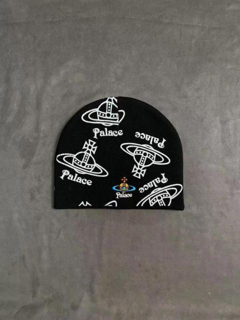 Other brands Palace × Vivienne Westwood - Rare Palace x Vivienne Westwood Jersey Black No Cuff Beanie
