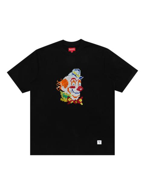 Supreme Clown Sequin Short-Sleeve Top 'Black'