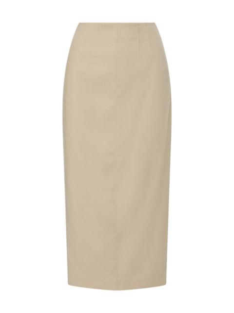 VERONICA BEARD Kimpton midi skirt