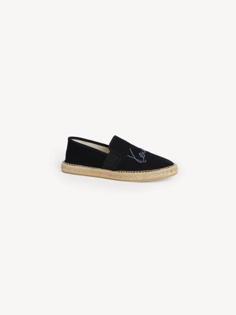 KENZO 'KENZO Signature' espadrilles in canvas