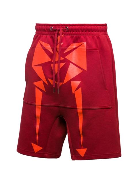 PUMA drawstring-fastening shorts