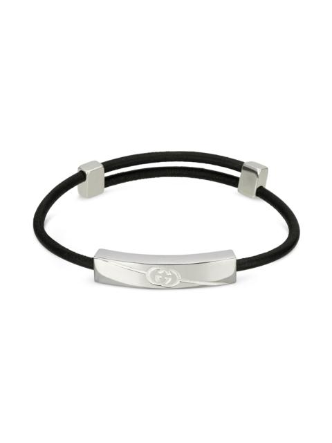 GUCCI Men's Men's Tag Bracelet, Silver - Silver
