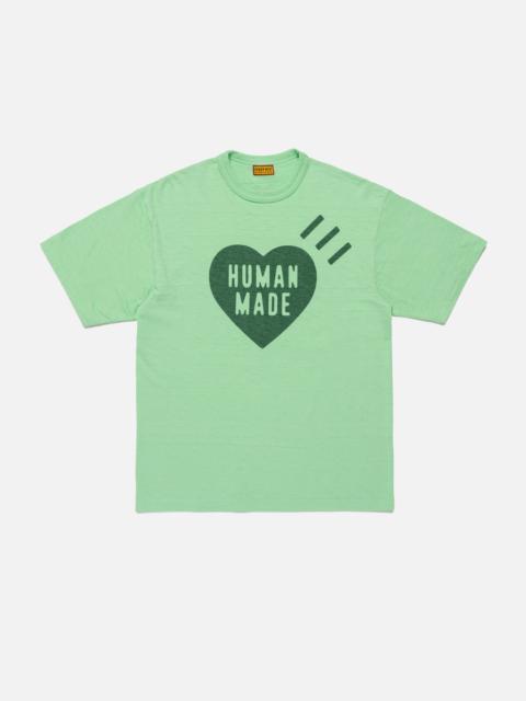 Human Made 인간 만들어진 의복에 의하여 염색되는 심장 T-Shirt
