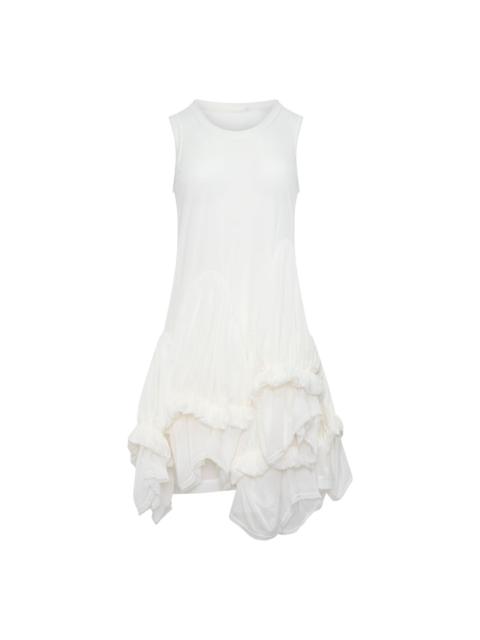 Comme Des Garçons Sheer Layered Ruffle Dress