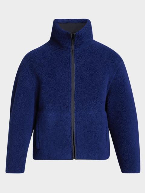 Givenchy Men's Logo Fleece Jacket