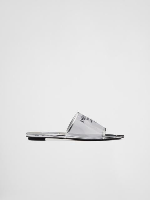 Prada Logo-print Plexiglas slides