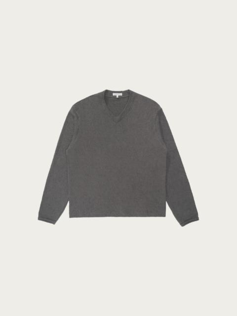 LADY WHITE CO. Teddy High V Neck - Kelp