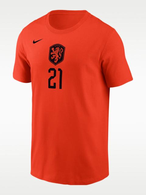 Nike Frenkie De Jong Netherlands Men's Nike Soccer T-Shirt