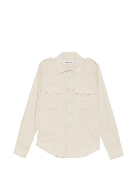 Our Legacy Lean chest-pockets shirt