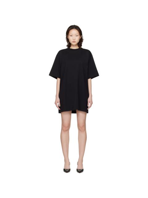 Black Ayaz LDS T-Shirt Midi Dress