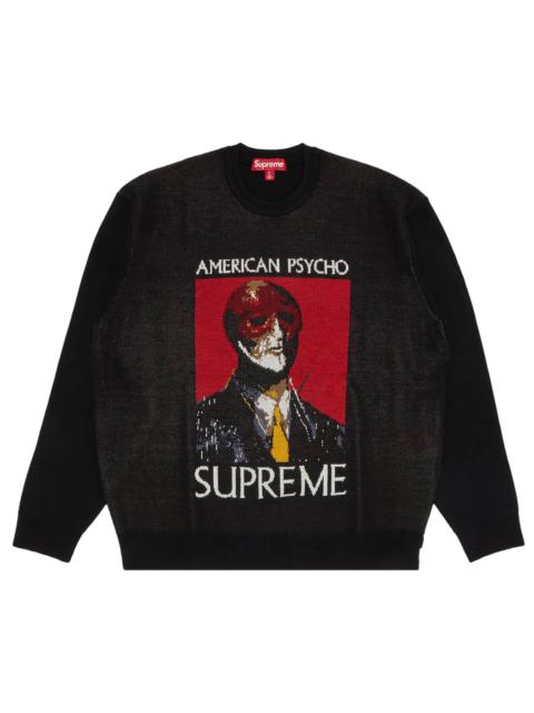 Supreme Supreme American Psycho Sweater 'Black'
