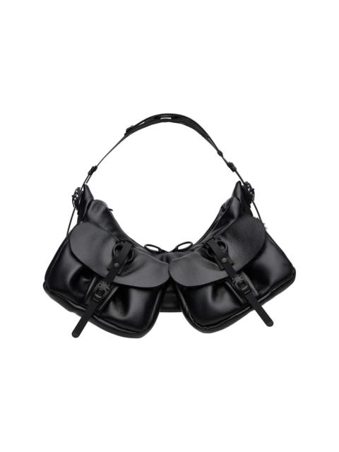 Innerraum Black Object HM2 Small Half Moon Bag