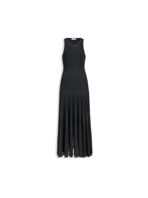 Alaïa PLEATED SHEER DRESS