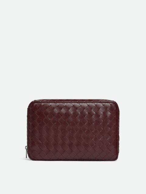 Bottega Veneta Intrecciato  Medium Zipped Organizing Pouch
