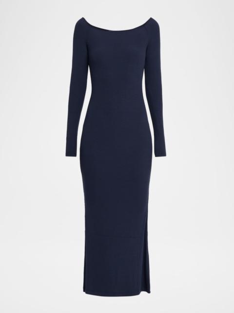 Favorite Daughter The Sara Off-Shoulder Midi Dress