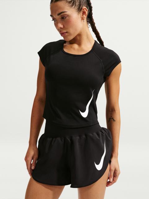 Nike Nike Tempo Swoosh Women's Dri-FIT Cap-Sleeve Running Top