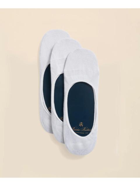 Brooks Brothers Cotton Blend 3-Pack Loafer Socks