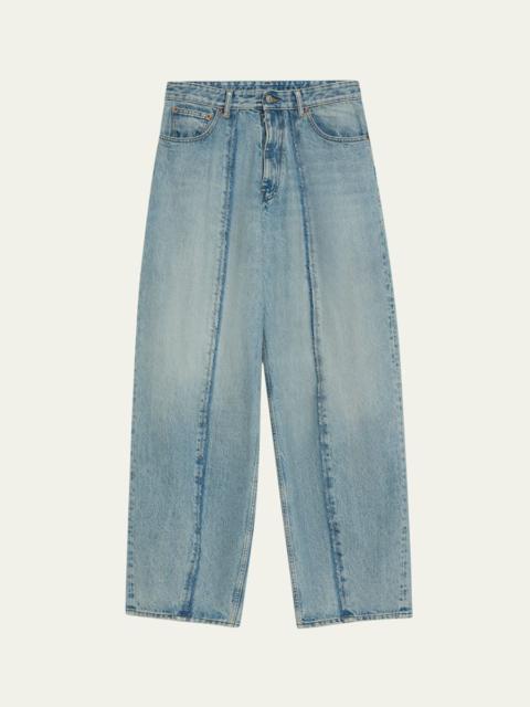 Maison Margiela Seamed Wide-Leg Jeans