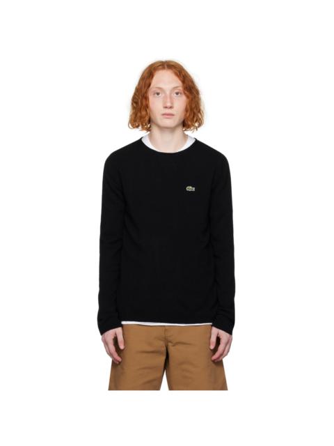 Black Lacoste Edition Sweater
