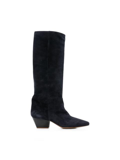 forte_forte Suede leather boots