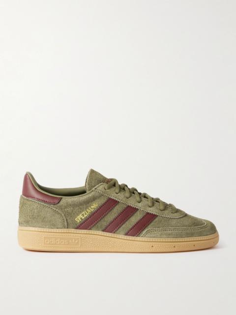 adidas Originals Handball Spezial Suede and Leather Sneakers Green