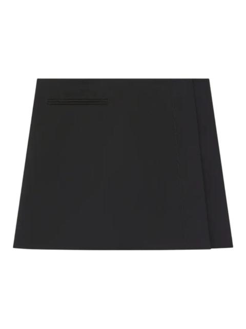 courrèges One Minute Twill Mini Skirt