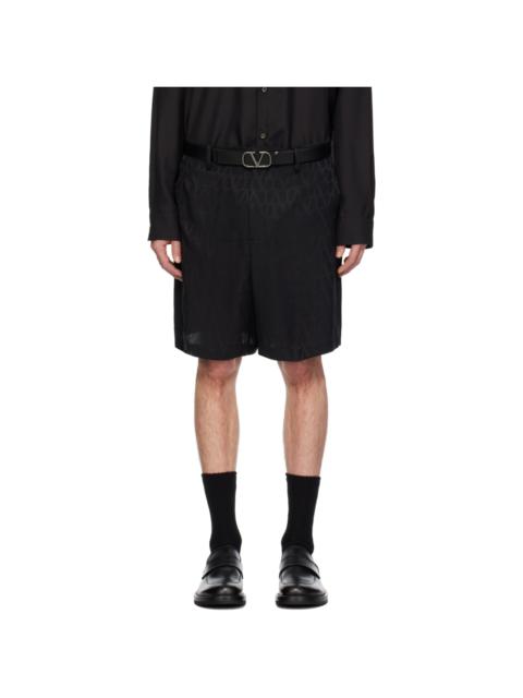 Black Toile Iconographe Shorts