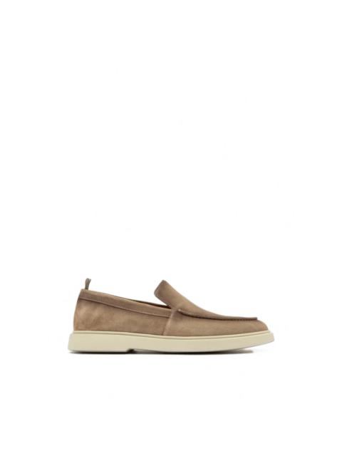 OFFICINE CREATIVE Bones 002 suede loafers