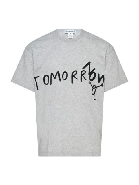 Comme des Garçons SHIRT Oversized Printed Tomorrownow T-Shirt