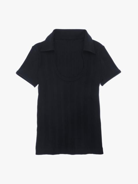 Helmut Lang U-NECK POLO