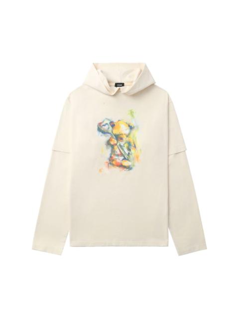 We11done teddy bear-print hoodie