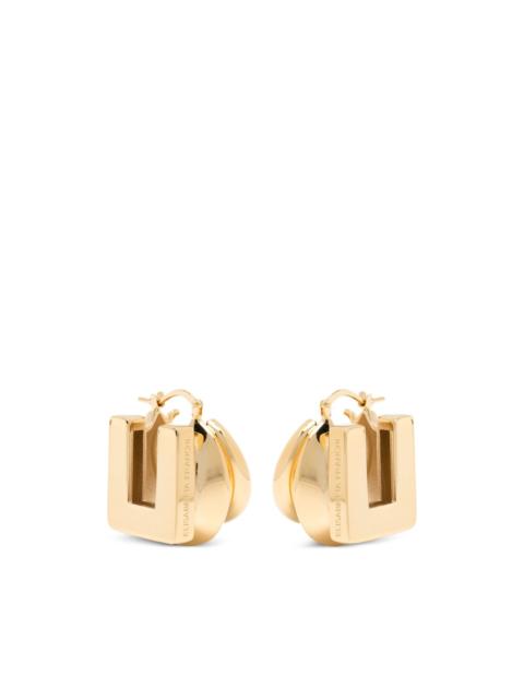 ELISABETTA FRANCHI logo-detail earrings