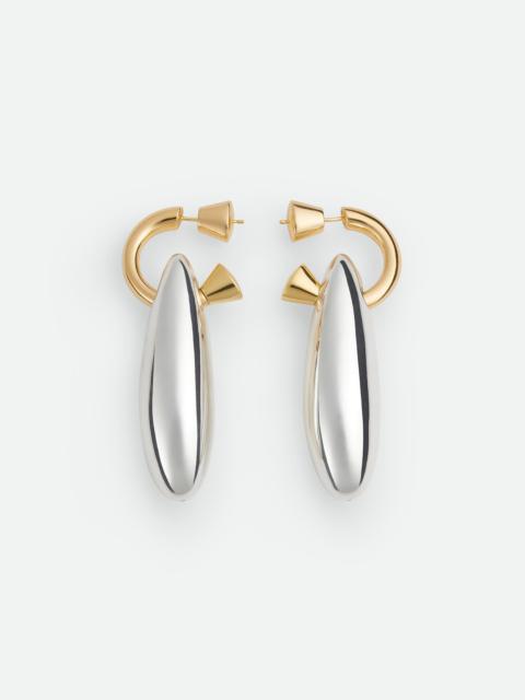 Bottega Veneta Ellipse Large Earrings