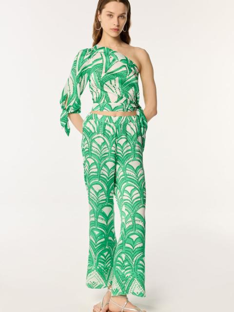 Poupette St Barth Pant Cecile - Green Himba
