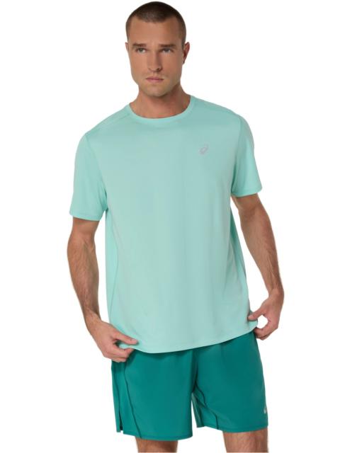ASICS SILVER SHORT SLEEVE TOP