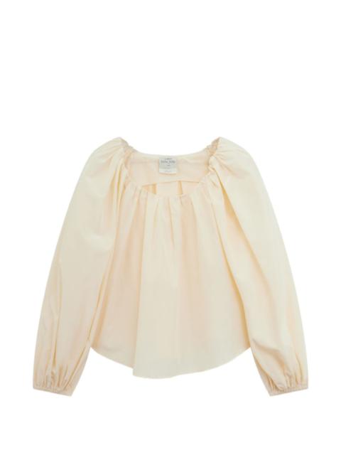 forte_forte gathered blouse