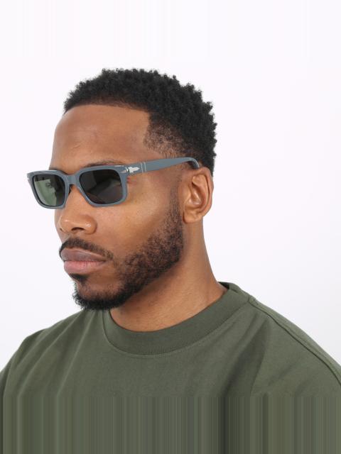Persol Persol Green Rectangular Men's Sunglasses PO3272S 117331 53