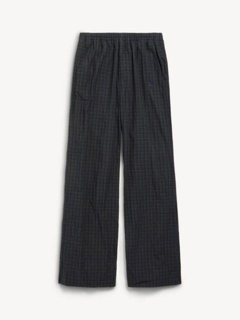 BALENCIAGA Men's Tailored Tracksuit Pants in Navy/dark Green